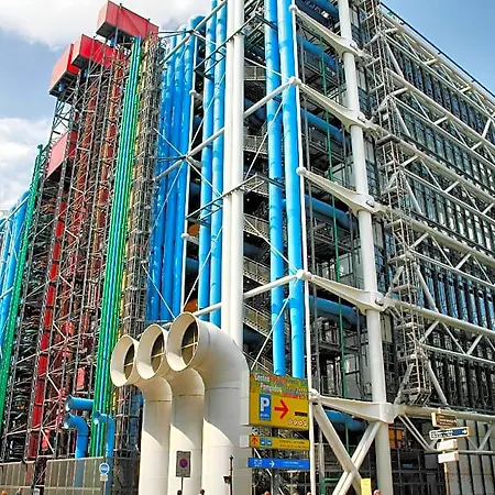 Sublime New Flat 2 Bdr Beaubourg/le Marais Paris